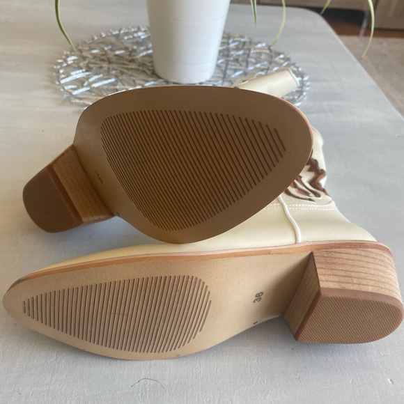 NEW FREE PEOPLE X MUTMA COLORADO SPRINGS WESTERN BOOT, SIZE 36 - Picture 5 of 8